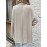 Solid Lapel Neck Button Down Blouse, Elegant Long Sleeve Spring & Fall Blouse For Business Or Leisure, Women's Clothing